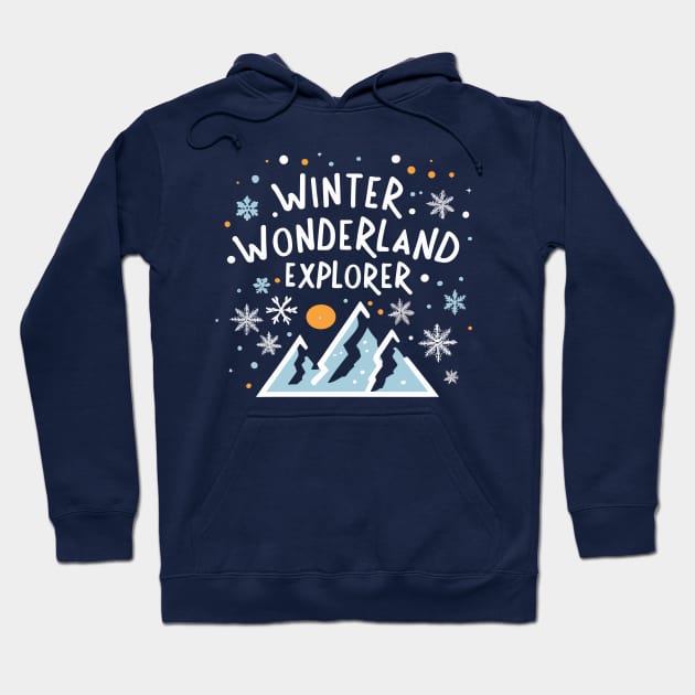 winter wonderland Hoodie by AOAOCreation